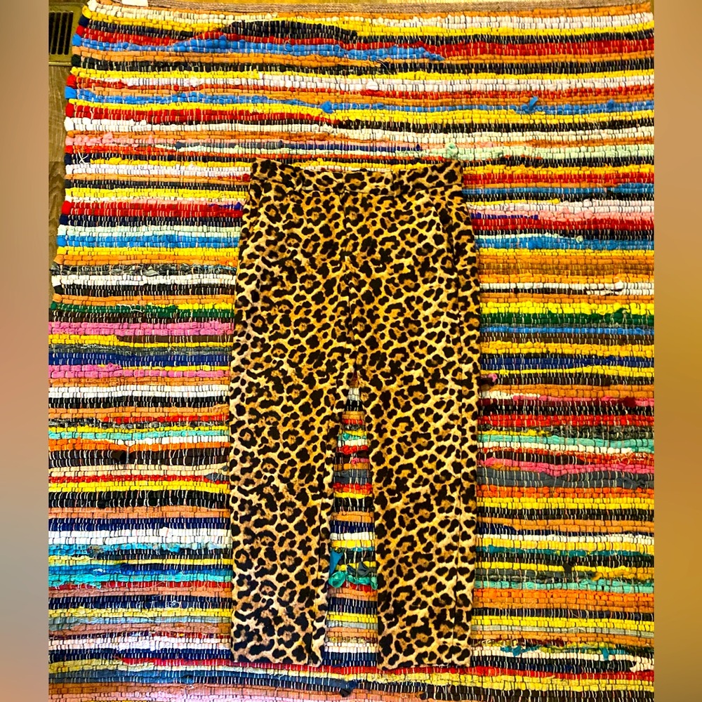 Zara Cheetah Print Dress Pants